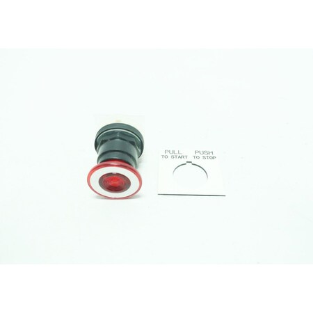 Square D Red Push-Pull Button 9001SKR8R